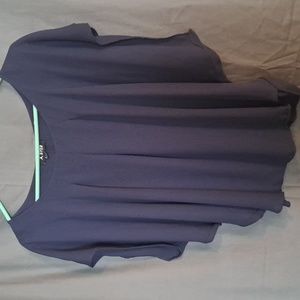 A. Byer xl dark blue top